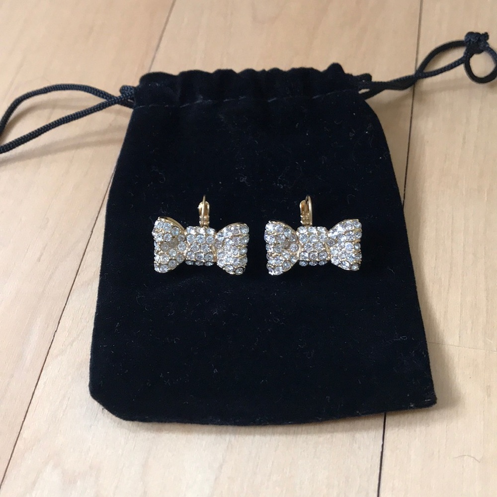 Kate Spade Bow Earrings NWOT
